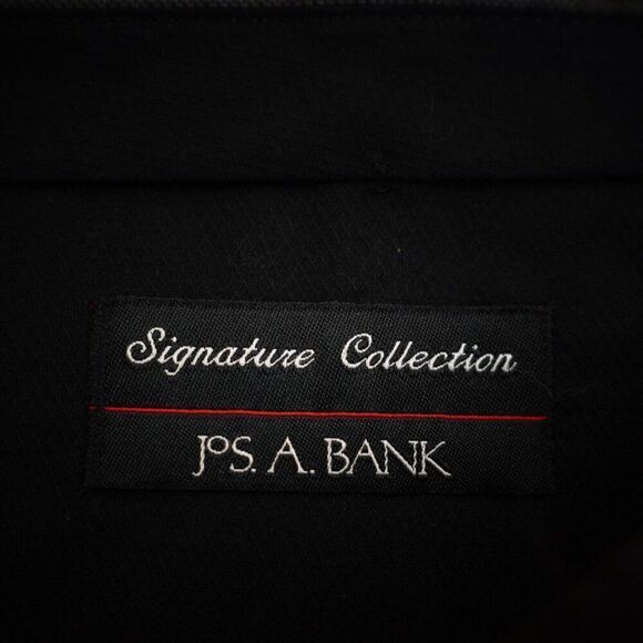 Jos A Bank Signature Brown Flat Front High Rise Dress Pants 39/32 Lined Partiall - Picture 4 of 6